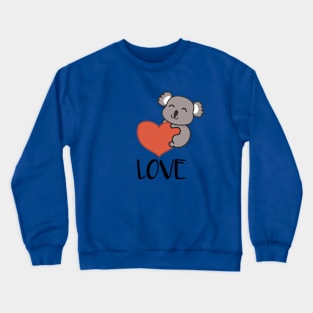 Koala Love Crewneck Sweatshirt